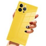 LSL Case for iPhone 14 Pro Max Soft TPU Bumper Anti-Drop Full Body Heavy Duty Protective Wireless Slim Yellow Cover
