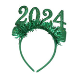 Enakshi 2024 Happy New Year Headband Hair Accessory for Carnival Birthday Masquerade green|Clothing, Shoes & Accessories | Women