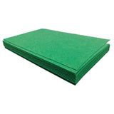 Jtnohx Felt for Crafts, 16 Pcs Felt Fabric, 7 11.3 Stiff Felt Sheets, Craft Felt Square for Sewing (Green)