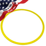 BlueDot Trading Agility Training Rings | 15 Plastic Speed Rings for Sports | Adjustable Hoop Exercise Ring Set for Speed Agility