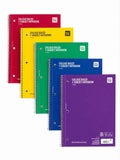 Pen + Gear 1Subject Spiral Notebook, College Ruled 70 Pages Pack of 5
