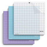 Nicapa Replacement Cutting Mat for Silhouette(12x12 inch 3pack-Standardgrip?Lightgrip?Stronggrip) Adhesive&Sticky Non-Slip Flexi