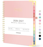 Forvencer Academic Planner 2026-2027, Hardcover Calendar Planner Weekly & Monthly, July 2026 - June 2027, 8.5 x 11, Daily Agenda