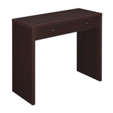 Convenience Concepts Northfield Desk Console Table 36 - Contemporary Office Desk for Family & Living Room, Minimalist Display &