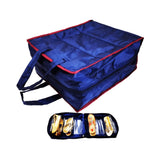 Siddhi Vinayak Creationshoe Tote Storage Bag, Shoes Organiser, Shoe Kit, Hold 6 Pairs Of Shoes Storage Travel Bag