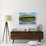 Mt Burgess Reflected In Emerald Lake, Yoho National Park, British Columbia, Canada-Paper Art-46,,X33.24,,