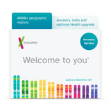 23andMe Ancestry Service DNA Test Kit with Personalized Genetic Reports Including Ancestry Composition with 4000+ Geographic R