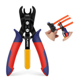 PLANEKO Air Line Pliers Push to Connect Fitting Disconnect Tool for 3/8 1/2 Pneumatic Hose Quick Connect Fittings Removing Air L