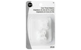 Dritz 920 Cone Thread Adapters, Clear, 2 Count, White
