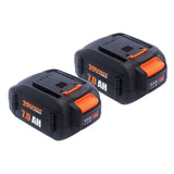 Upgraded 7000mAh 2Pack 20V Battery Compatible for Worx Battery 20V PowerShare WA3674 WA3678 WA3669 WA3575 WA3525 WA3520 WA3577 W