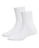 Jockey 7800 KidS Compact Cotton Stretch Solid Calf Length Socks With Stayfresh Treatment (Pack Of 2)_White_78 Yrs