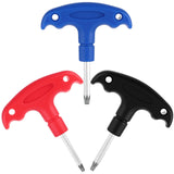 Lanties 3 Pcs Golf Torque Wrench Set T15, T20, T25 Head Adjustment Tools for Golf Driver Club Stainless Steel Bits with Plastic
