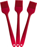 NXRACSH Pastry Brush For Baking,Silicone Basting Brush For Cooking,315C Heat Resistant Food Brush for Oil & Sauce,Non-Shedding K