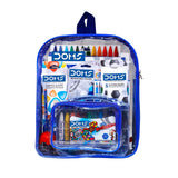 Doms Smart Kit | Comes With Transparent Zipper Bag | Perfect Value Pack | Kit For School Essentials | Gifting Range For Kids | C