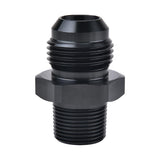 EVIL ENERGY 10AN Male Flare to 3/8 NPT Pipe Fitting Adapter Aluminum Straight Black