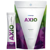 LifeVantage - AXIO - Regular Energy Drink Powder, Dragonfruit - with B Vitamins, DMAE, L-Theanine, Quercetin, Green Tea and Pine