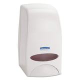 Scott Essential High Capacity Manual Skin Care Dispenser (92144), White, 1.0 L capacity, 4.85 x 8.36 x 5.43 (Qty 1)