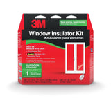 3M Outdoor Patio Door Clear Insulation Kit, Heat or Cold Window Insulation Kit for Large Windows and Sliding Doors, 1Door Kit,