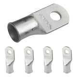SELTERM 5pcs 2/0 AWG 5/16 Stud Tinned Copper Wire Lugs, Battery Lugs, Ring Terminals, Battery Cable Ends, 00 Gauge Ring Terminal