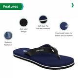 Ortho Joy Navy Blue Mcr Women'S Doctor Orthopedic Slippers,Navy blue,7,B09FK8R91J