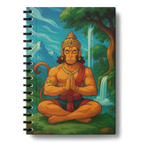 Zenithink Hanuman Wiro Journal Notebook | 80 Gsm Paper With 350Gsm Hard Cover | Pages 160 | A5 Size | Wiro Binding | Versatile