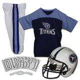 Franklin Sports Tennessee Titans Kids NFL Uniform Set - Youth NFL Team Jersey, Helmet, Pants + Apparel Costume - Official Gear -