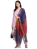 Anni Designer Women'S Cotton Straight Kurta With Palazzo & Dupatta (Kpzd-Cot-10010-Pink_S_Pink_Small),Pink,S