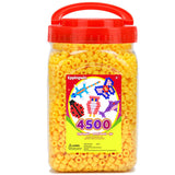 Eppingwin 2.5 lb Wholesale Large Pony Beads (6x9 mm) Bucket, Easy Storage Beads Bulk, Over 4500 Pony Bead for Jewelry Making, Cr