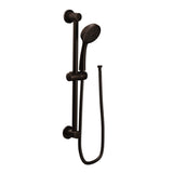 Moen 3868EPORB Collection EcoPerformance Handheld Shower with 24 Slide Bar and 69Inch Hose, Oil Rubbed Bronze