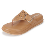 Ortho Joy Doctor Fancy Slipper For Women || Orthopedic Women'S Fancy Slipper/Sandal For Women,Beige,4,B0CQJNY46Y