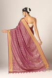 Dhruvi Trendz Womens Cotton Silk Saree Dt-S2229 (Dt-S2229_Pink)