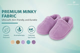 Comfort Slippers Hot/Cold Aromatherapy with 12 Herbs & Essential Oil