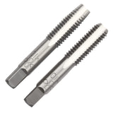 Aceteel M10 X 1.5 Metric Hand Tap, Right Hand M10 X 1.5mm Threading Hand Tap 1Pair