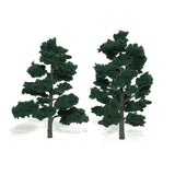 WOODLAND SCENICS TR1517 Asmb Tree Dark Green 6-7 WOOU9517