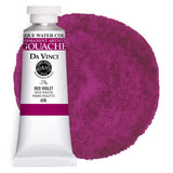 DA VINCI PAINTS Professional Artist Gouache Paint, Red Violet, 37mL