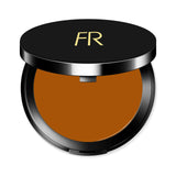 Cream To Powder Foundation by Flori Roberts, Full Coverage for Women of Color or Deeper Skin Tones, Long Lasting Makeup, Matte F