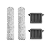 Tineco Replacement 2 HEPA Assembly & 2 Brush Roller Set, Only for iFLOOR 3 Series, FLOOR ONE S3 Series Cordless Wet Dry Vacuum C