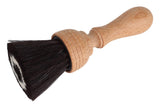 Redecker Dust Brush with Soft Goat Hair Gentle, Antistatic Bristles for Delicate Surfaces, Handmade Oiled Beechwood Handle, Id
