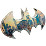 Fan Emblems Batman Car Emblem - 1989 Batwing Batarang Symbol 3D Auto Badge - Color: Chrome - Size: 3.8 x 1.8 x 0.2 inches - Offi