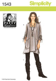 Simplicity Patterns Misses Tunic and Knit Pants by Patty Reed, Size XXS/XS XL/XXL, XXSmall/XSmall/S/M/L/XLarge/XXLarge, Mult