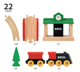 Brio World - 33028 Classic Figure 8 Set - 22 Piece Wooden Toy Train Set With Accessories And Tracks | Enhances Creativity | Comp