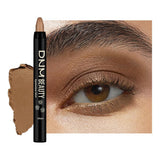 Kaely Cream Eye Shadow Sticks, Smoky Tawny Matte Eyeliner Pencil Eyeshadow Palette Makeup, Eye Highlighter Brightener Stick for