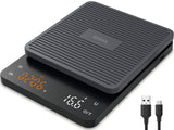 BAGAIL BASICS Coffee Scale with Timer, 0.1g High Precision Kitchen Scale, Pour Over Coffee Scale, Drip Espresso Scale with Auto