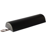 Master Massage 6 Half Round Bolster - Black