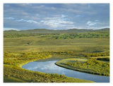 Cloudy Skies Over Green River, Bridger-Teton National Forest, Wyoming-Paper Art-18,,X14,,