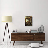Christ And The Samaritan Woman-Canvas Art-18X24