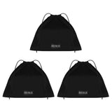 Umbrella Mart Cotton Shoe Bags (Set Of 3) (Black_Sb901)