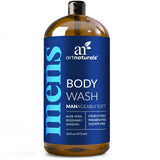 artnaturals Mens Fresh Body Wash- Natural Shower Gel that Cleanses, Refreshes, Deodorizes & Moisturizing (16 Fl Oz -Pack of 1)