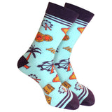 Man Arden Las Vegas Edition Designer Socks For Men, Casual, Office, Egyptian Premium Cotton Quality, 1 Pair