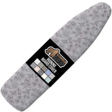 The Original Gorilla Grip Ironing Board Cover, Silicone Coating, Full Size Scorch Resistant Padding, Elastic Edge, Heavy Duty Ir